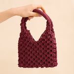 MIM Bolso Unica Knot Bag Burdeos