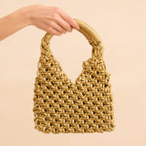 MIM Bolso Unica Knot Bag Metalizado