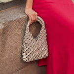 MIM Bolso Unica Knot Bag Plateado