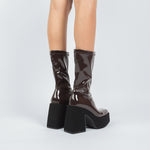 MIM Botas y botines LIS CHOCOLATE