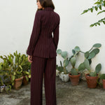 MIM Chaqueta BLAZER ELY BERENJENA