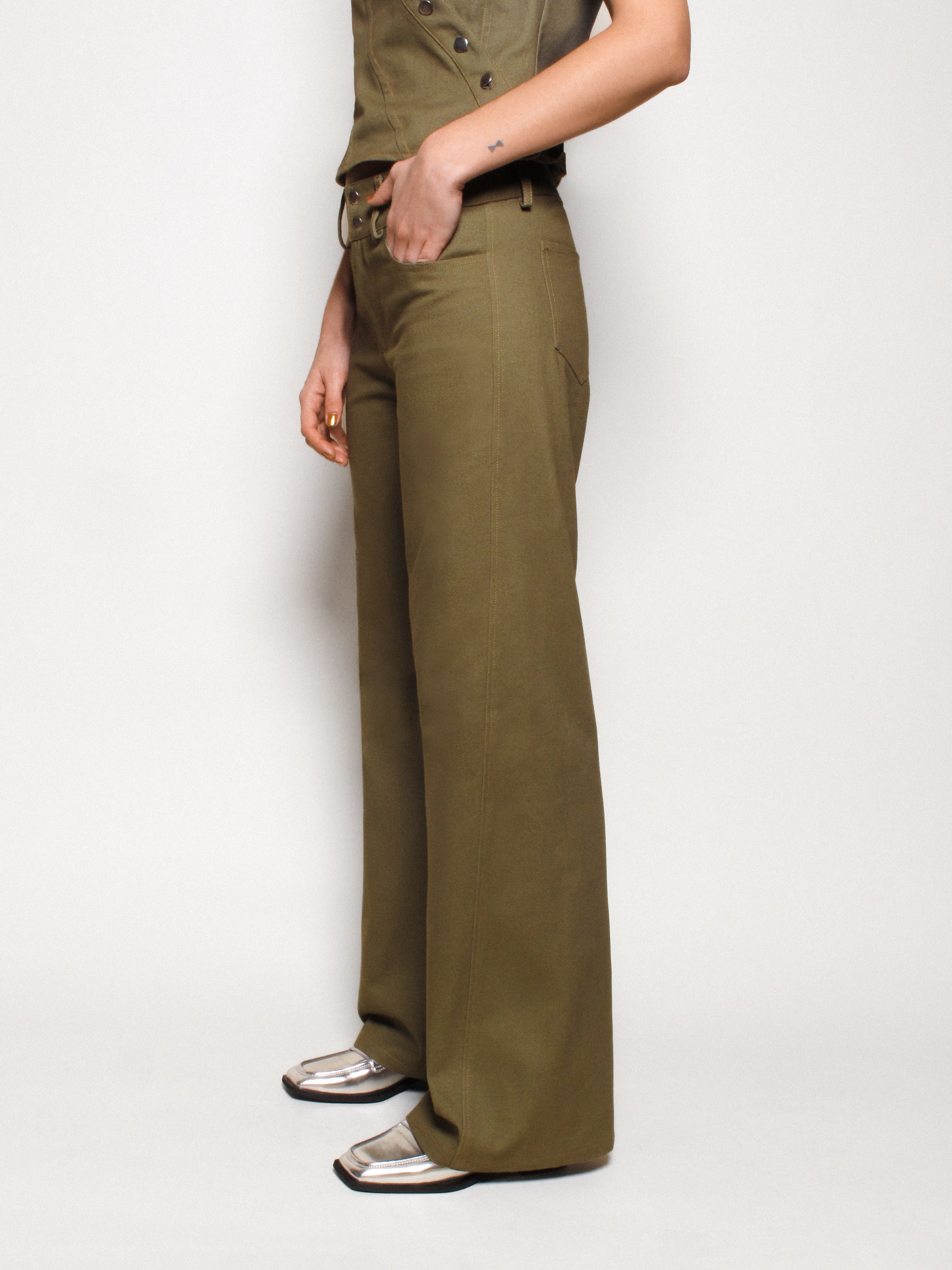 MIM Pantalón PANTALÓN BARNY KAKI