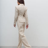 MIM Pantalón Pantalón Emma Beige
