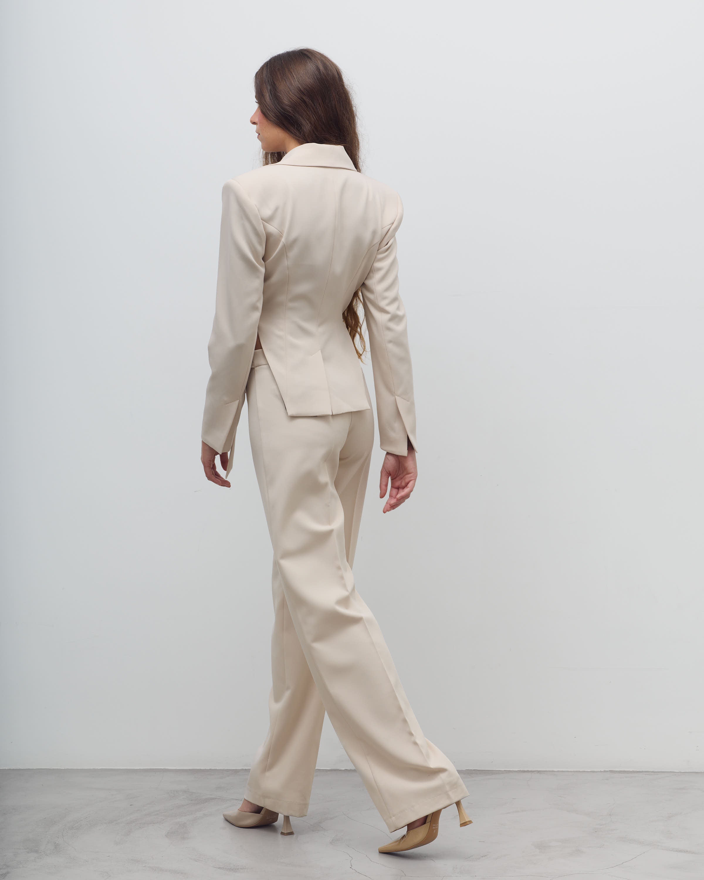 MIM Pantalón Pantalón Emma Beige