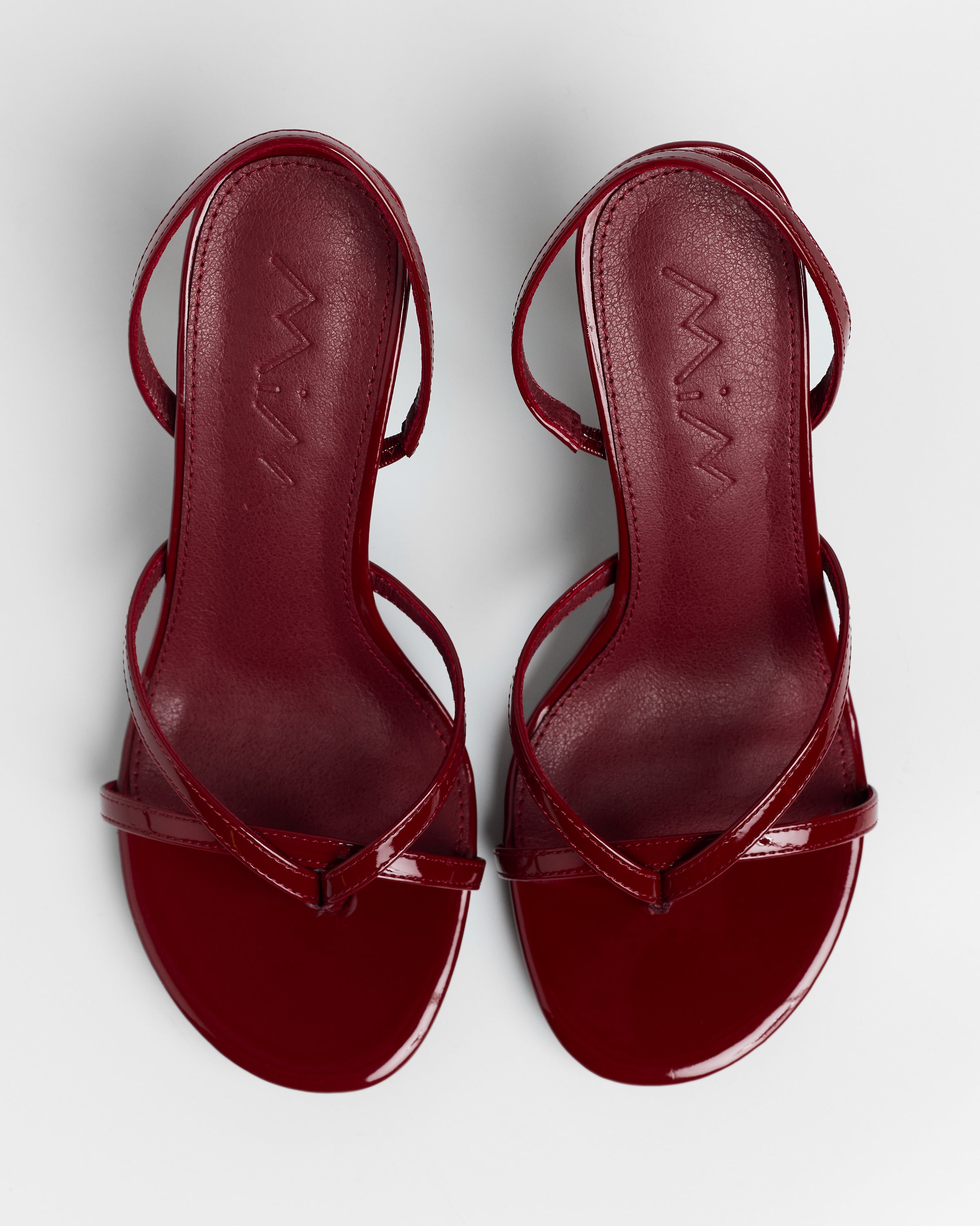 MIM Sandalia de tacón Andee Rojo
