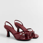 MIM Sandalia de tacón Andee Rojo