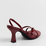 MIM Sandalia de tacón Andee Rojo