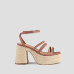 MIM Sandalia de tacón RIVA CORAL
