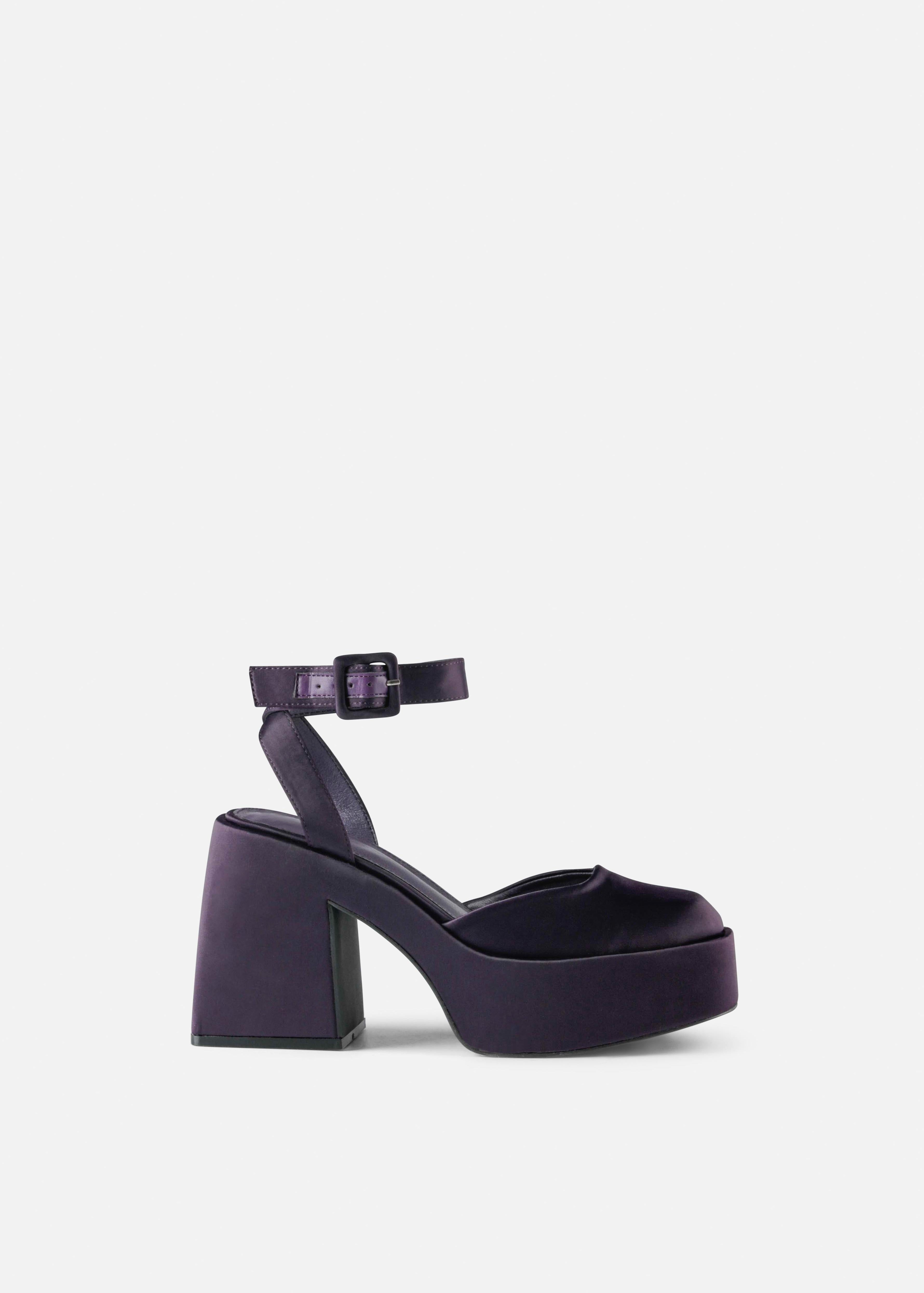 MIM Sandalia de tacón TINA MORADO