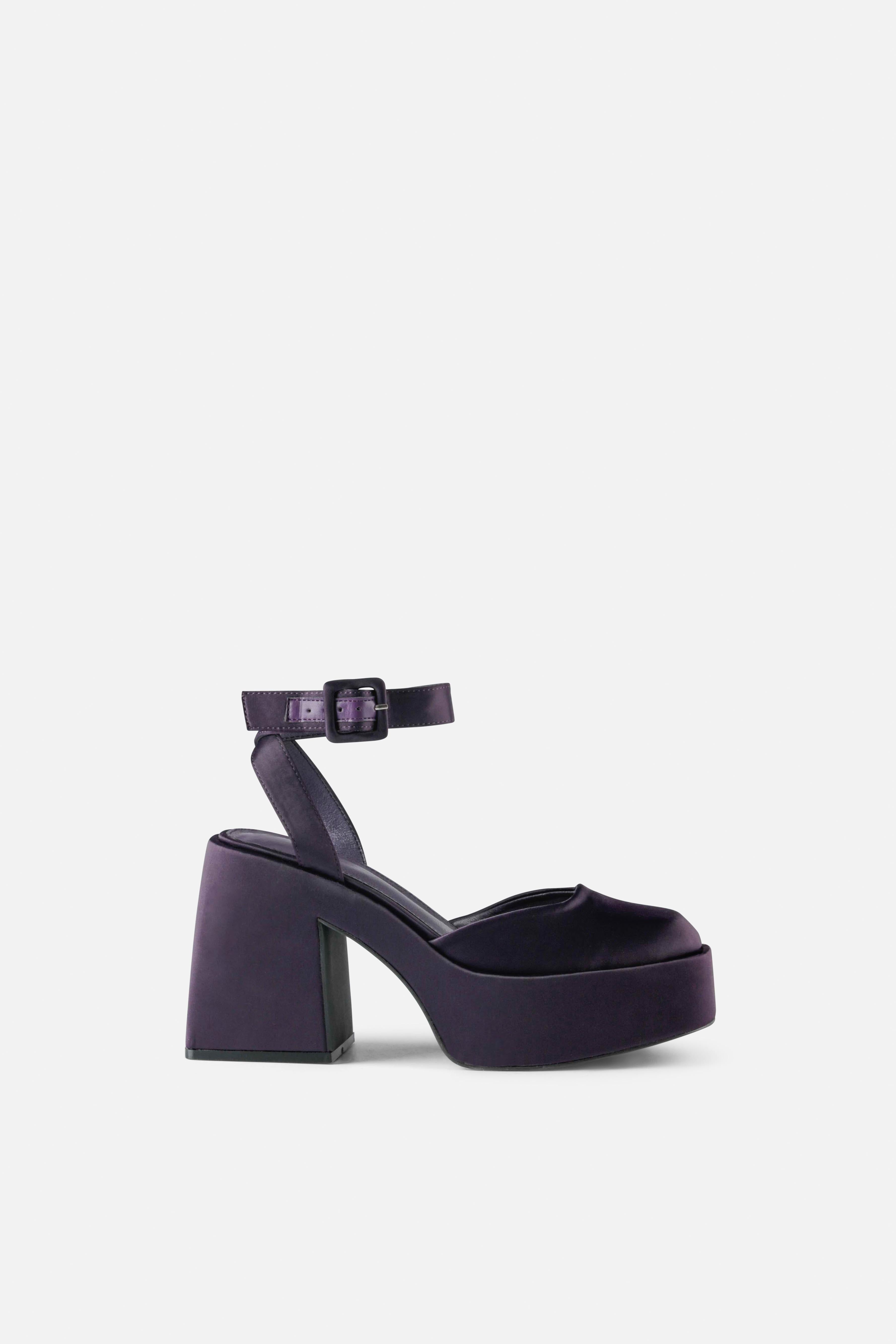 MIM Sandalia de tacón TINA MORADO