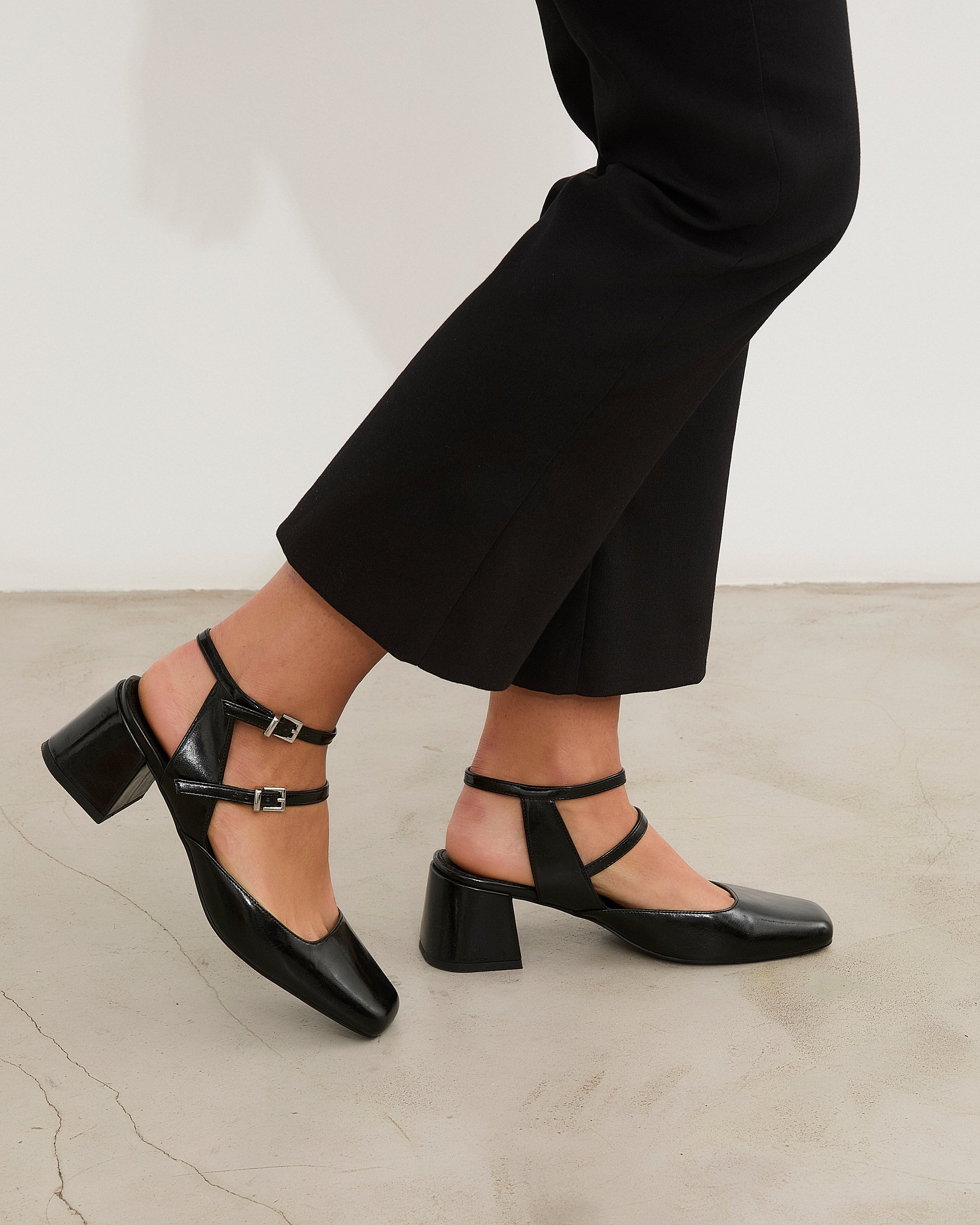 Mim shoes Sandalia de tacón AUDREY NEGRO