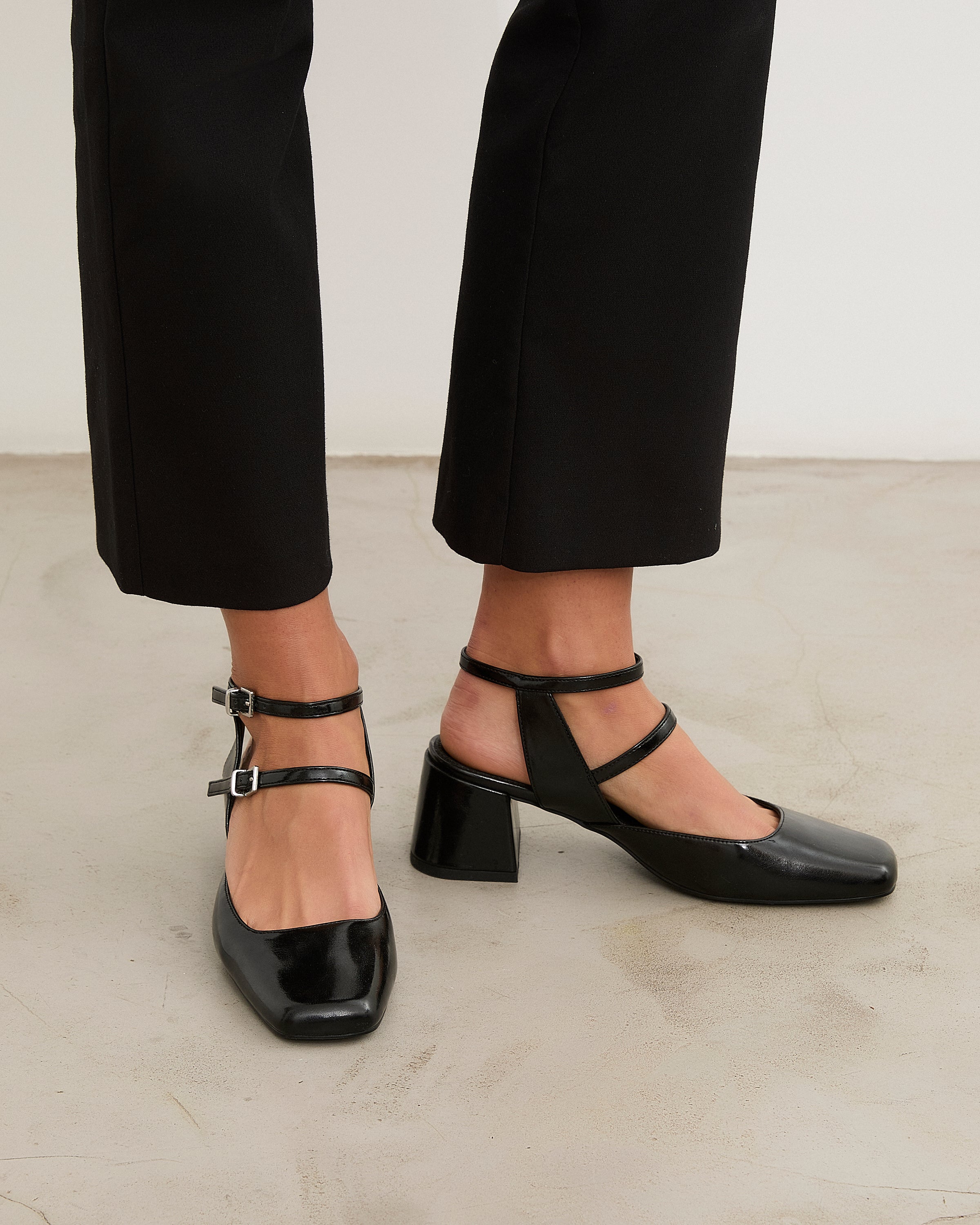Mim shoes Sandalia de tacón AUDREY NEGRO