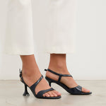 Mim shoes Sandalia de tacón RAFAELLA AZUL MARINO