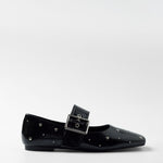 Mim shoes Zapato plano DOVI NEGRO TACHAS