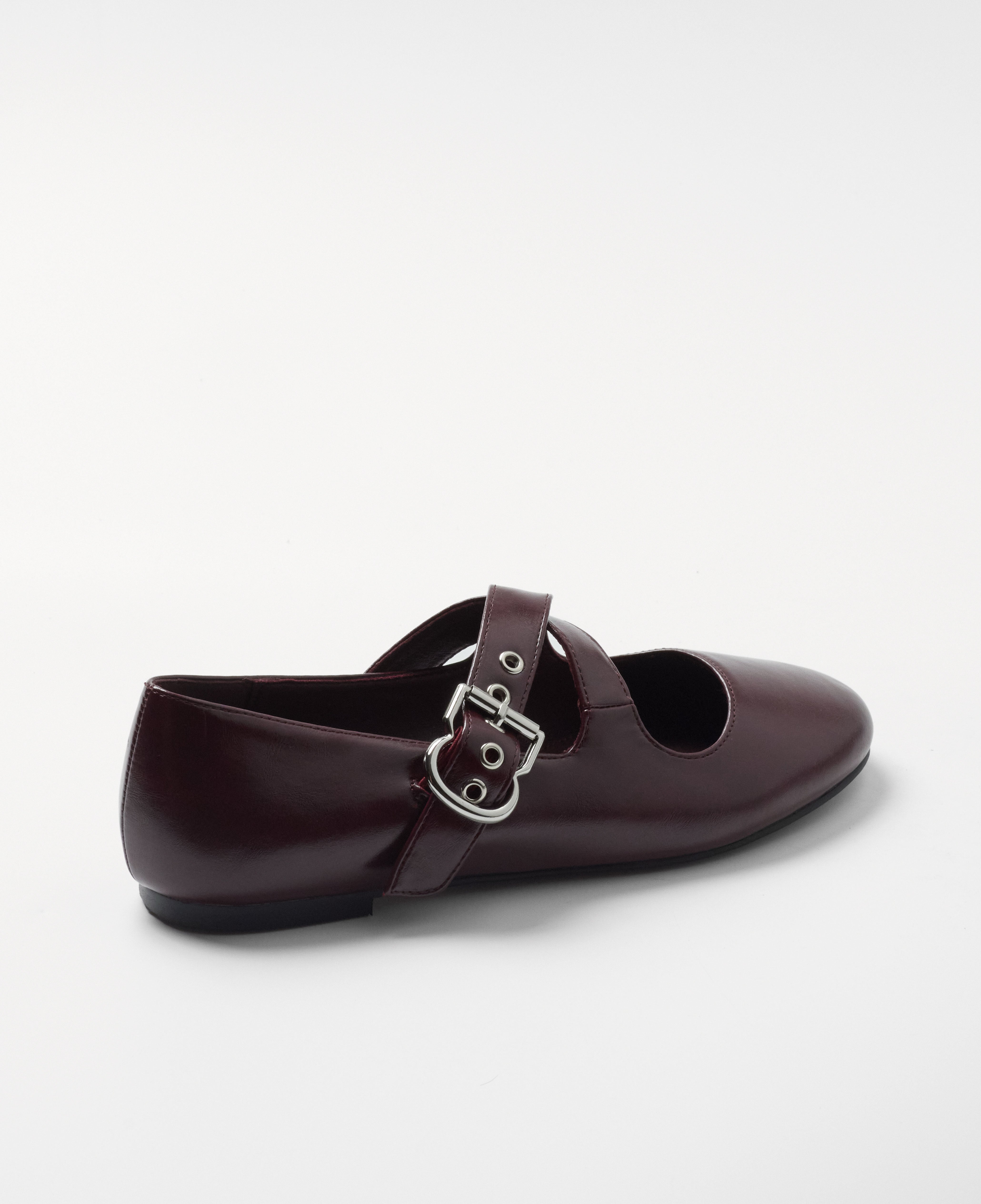 Mim shoes Zapato plano FLO BURDEOS