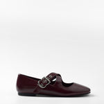 Mim shoes Zapato plano FLO BURDEOS