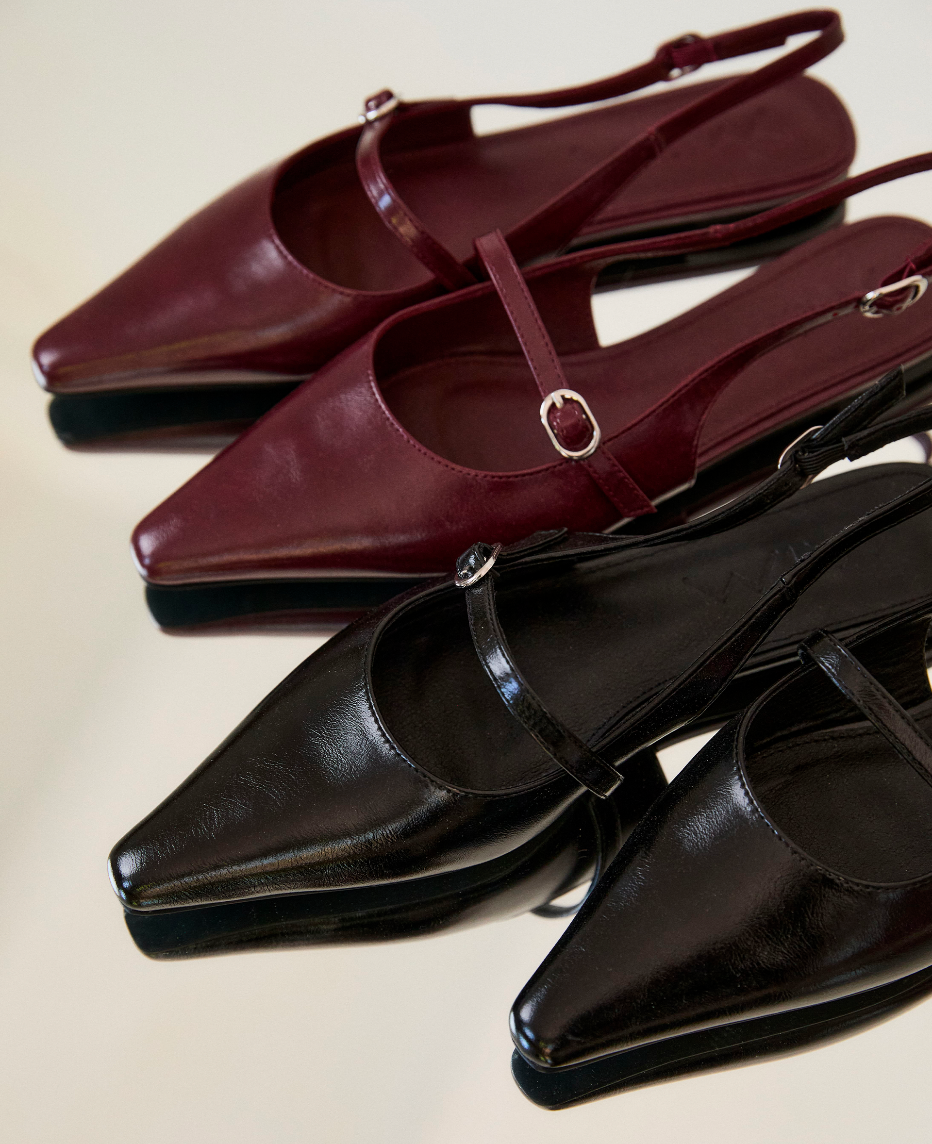 Mim shoes Zapato plano MANCY BURDEOS