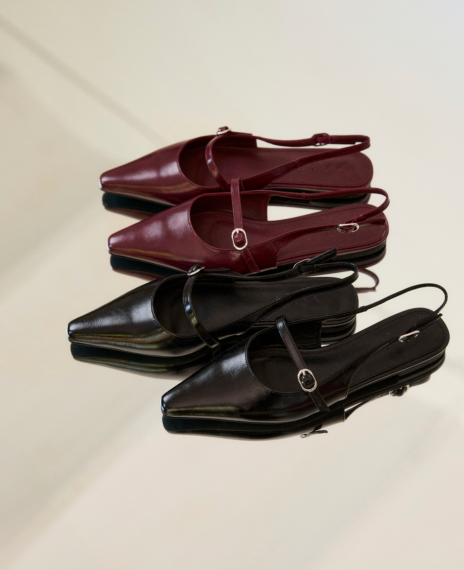 Mim shoes Zapato plano MANCY BURDEOS