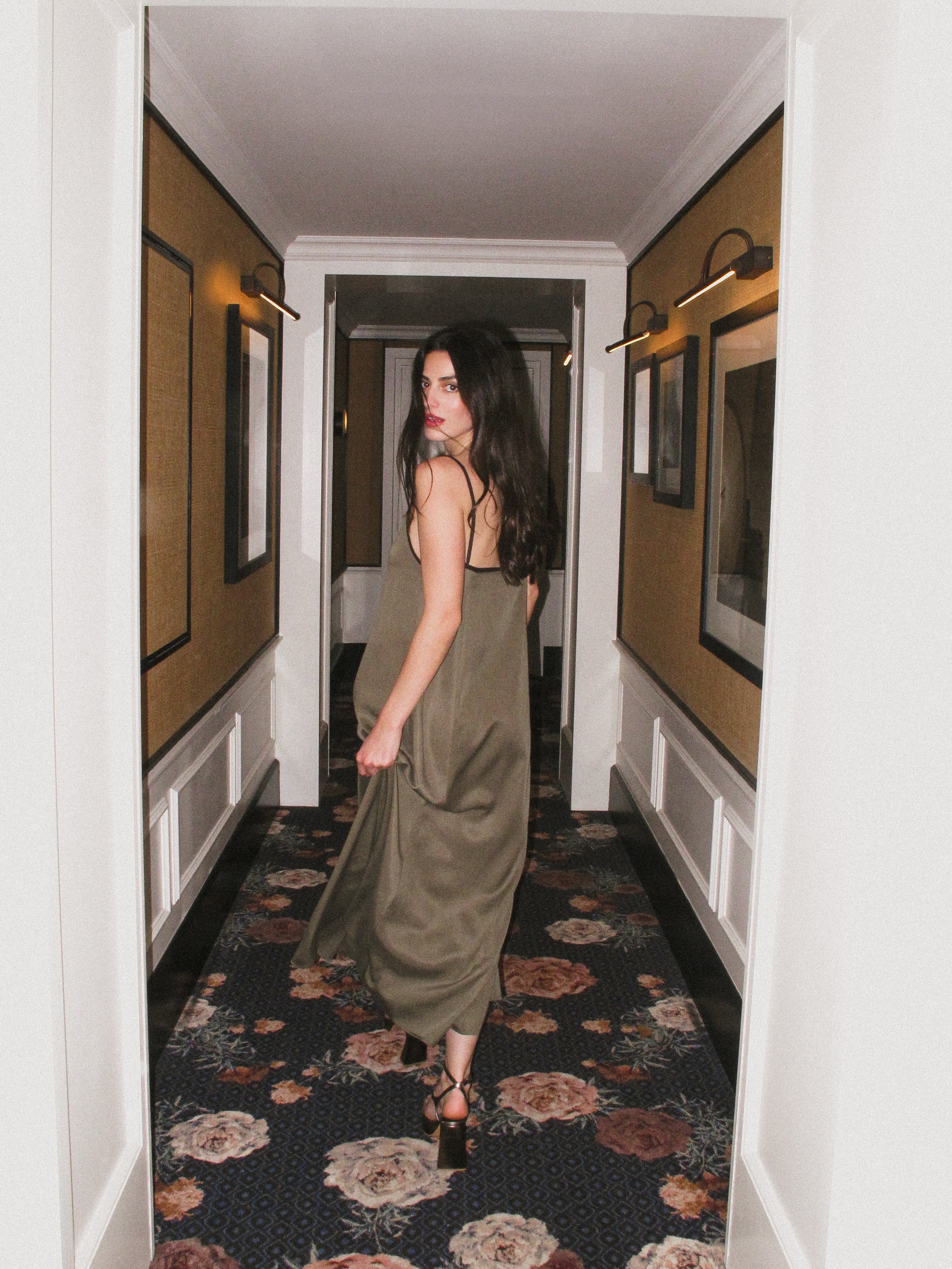 MIM Vestido VESTIDO LYNN KAKI