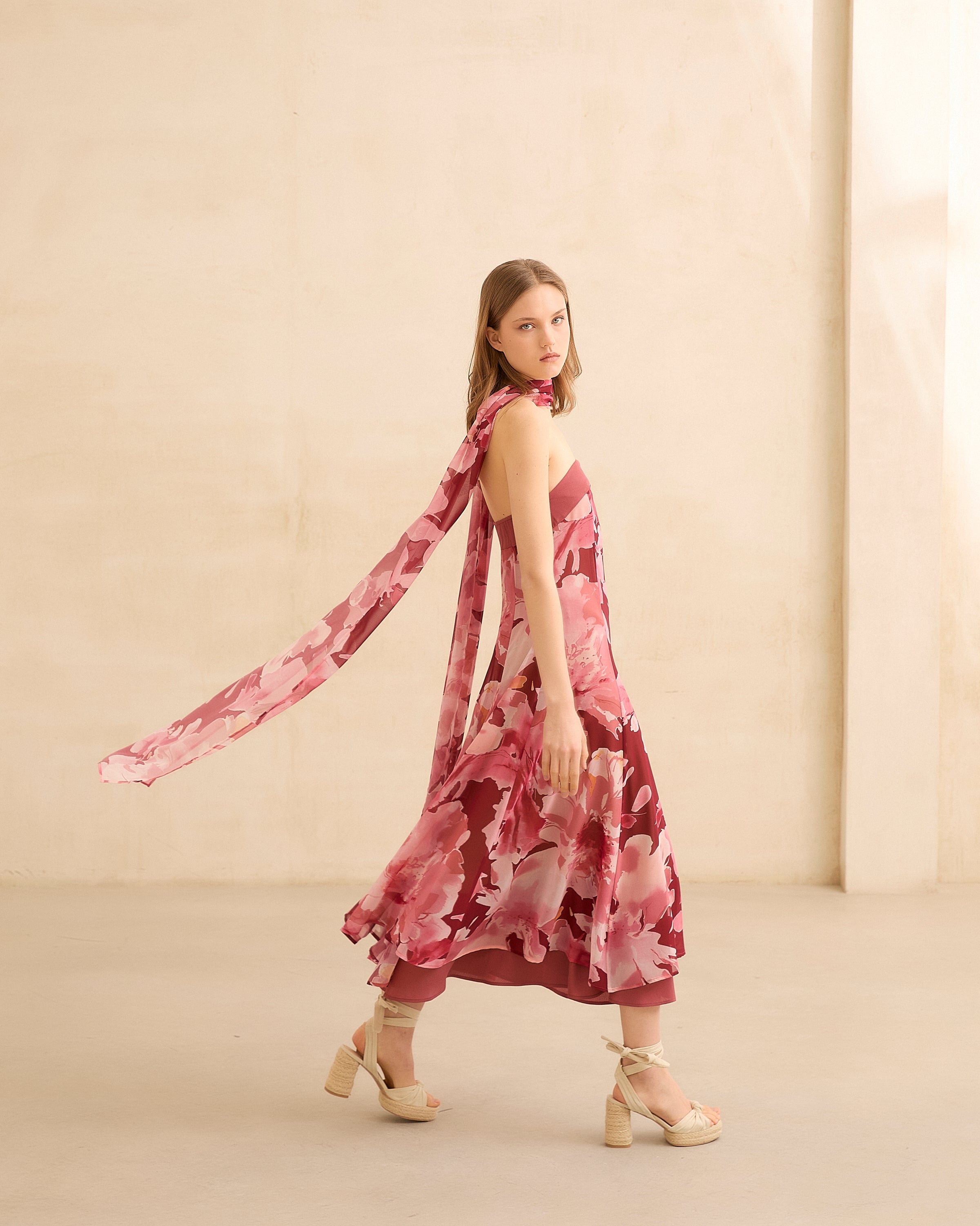 MIM Vestido VESTIDO MORELIA BURDEOS