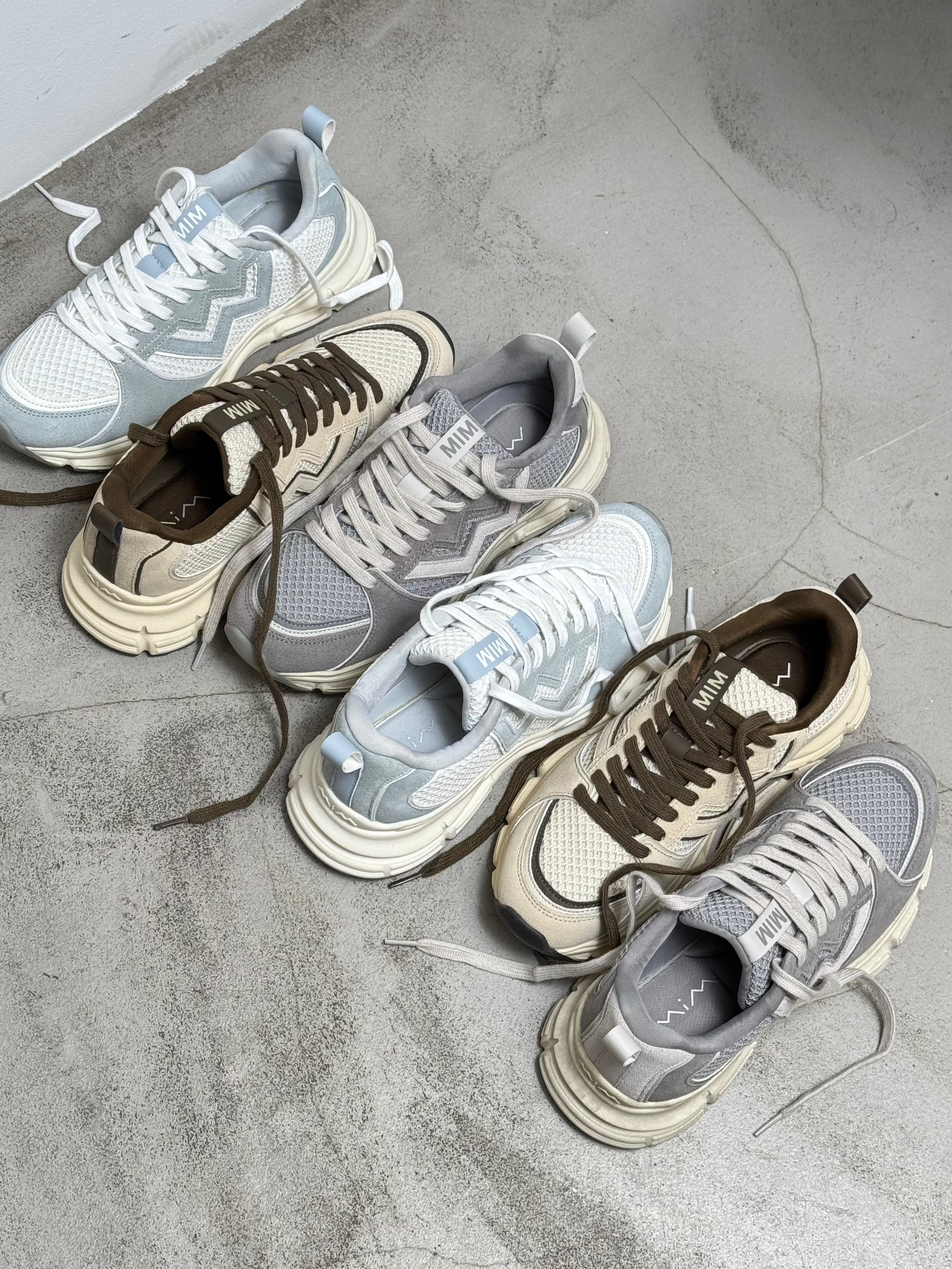 MIM Zapatilla Double U 2.0 Beige