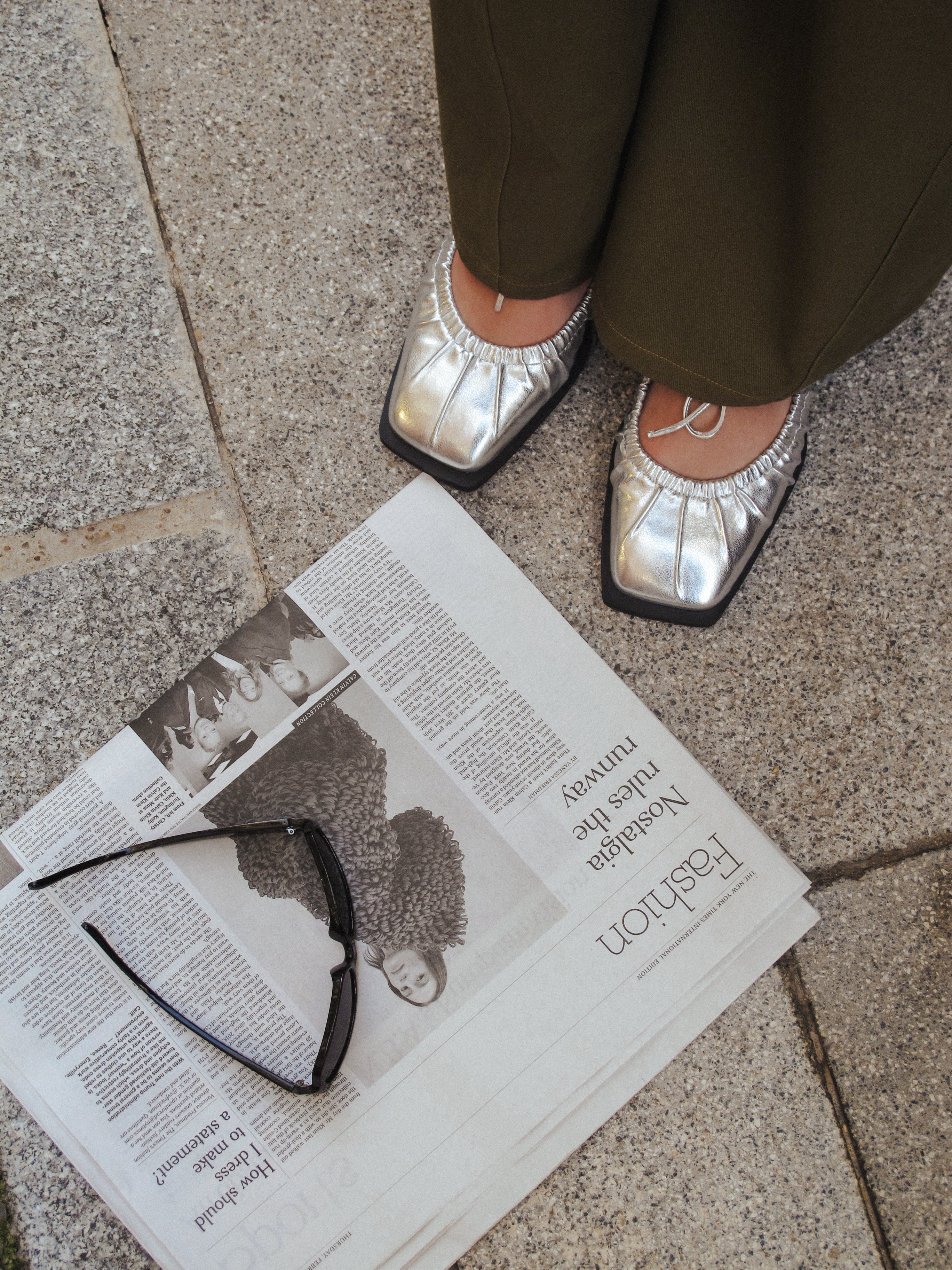 MIM Zapato cerrado Mace Plata