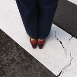 MIM Zapato cerrado Melane Rojo